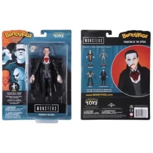 Noble Collection Universal Monsters The Phantom of the Opera BendyFig 7.5" Action Figure