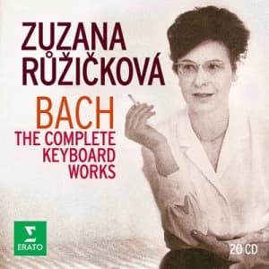 Zuzana Ruzickova Bach - The Complete Keyboard Works by Johann Sebastian Bach CD Album