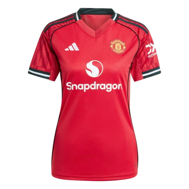 adidas Manchester United Home Shirt 2025 2026 Womens Red female 12 (M)