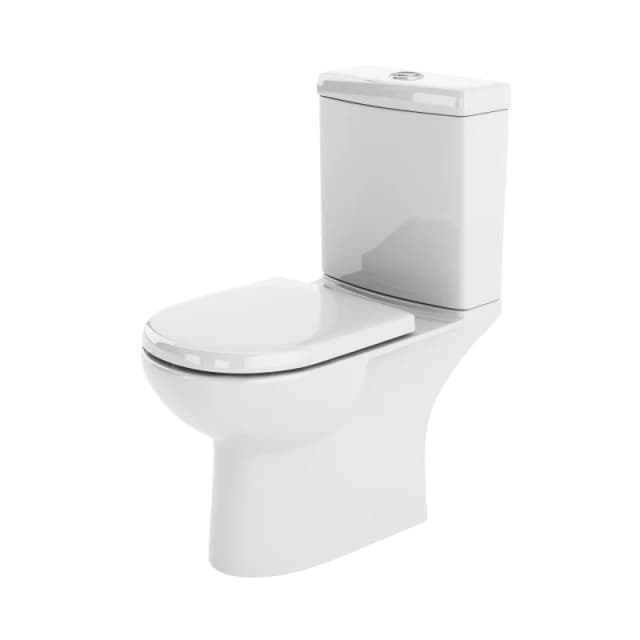 Balterley Compact Toilet Pan & Cistern - 805mm x 360mm x 625mm White