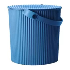 Omnioutil Storage Bucket & Lid Large Navy Blue