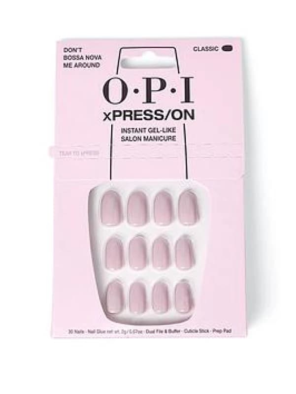 OPI xPRESS/ON French Press Press on Nails for Gel-Like Salon Manicure - Don't Bossa Nova Me Around