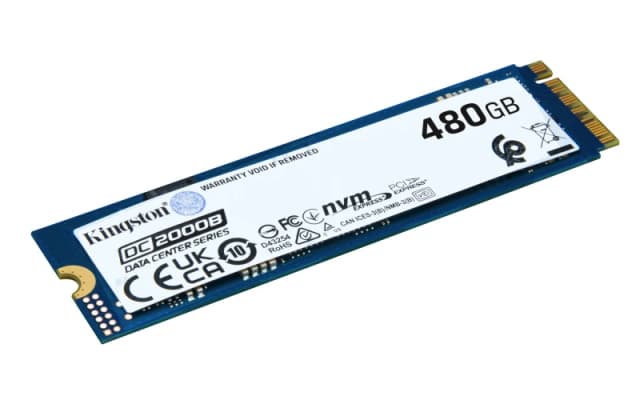 480GB Kingston DC2000B M.2 2280 PCI Express 4.0 x4 NVMe Solid State Drive