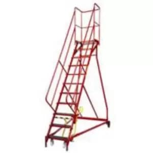 GPC Industries Ltd Fort Heavy Duty Vantage Mobile Steps 12 Tread Phenolic Non-sl