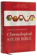 nkjv chronological study bible hardcover comfort print holy bible new king