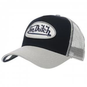 Von Dutch Logo Cap - Navy/White