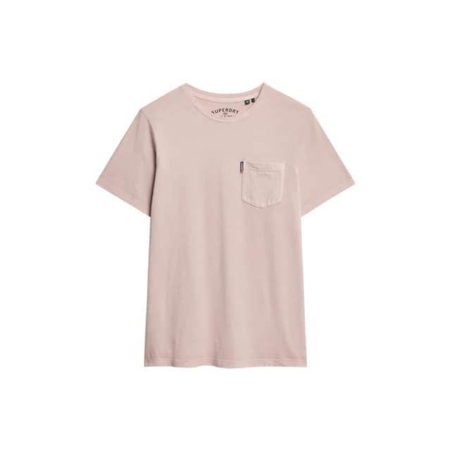 Superdry T-Shirt with pocket Superdry Classic Essential Rose Male M