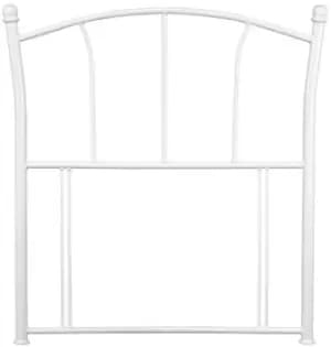 Serene Penny 3ft Single White Metal Headboard