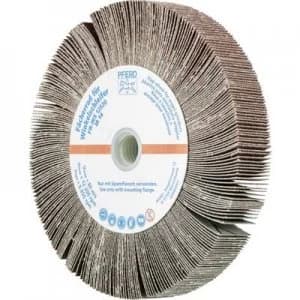 PFERD 44782512 HORSE fan wheels for angle grinder 125 x 20 mm corundum A. 120 with thread M14 Diameter 125mm 2 pc(s)