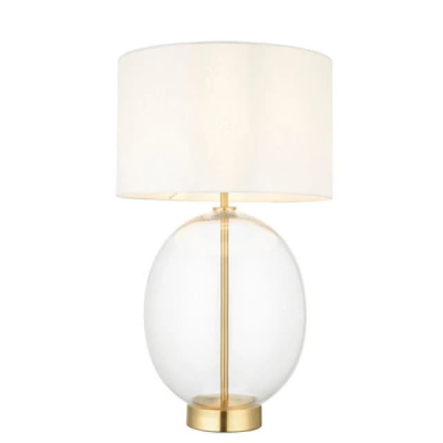 Luxia Luxia Skye Touch Glass Table Lamp - Satin Brass