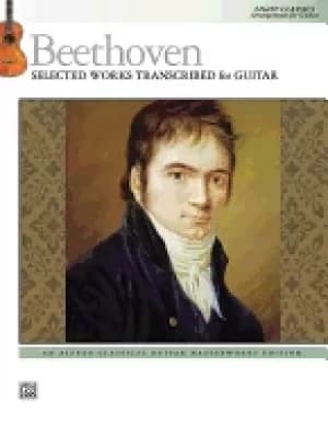 beethoven selected works transcribed for guitar light classics arrangements