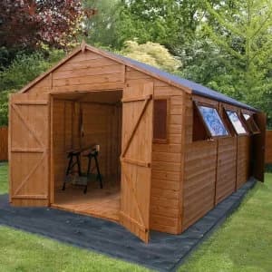 Mercia Pressure Treated Shiplap Apex Workshop - 20 x 10ft