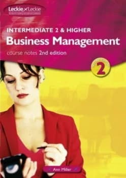 Intermediate 2 and Higher Business Management by Ann Miller Paperback
