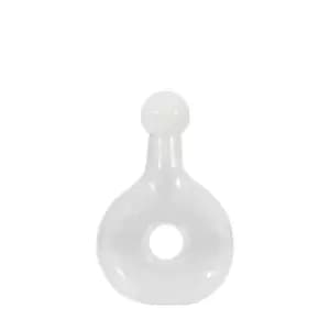 Nassing Bottle with Stopper White White