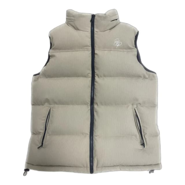 Project X Paris Project X Paris' Courdroy Puffer Vest Beige Male S