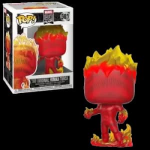 POP! Marvel Comics: HumanTorch (80thAnn.) - Marvel for Merchandise