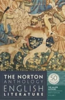 The Norton Anthology of English Literature 9e Co the Major Authors Vol 1 by Stephen Greenblatt Paperback