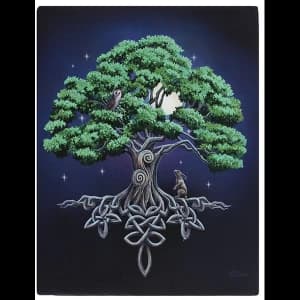 Small Tree Of Life Canvas Picture by Lisa Parker