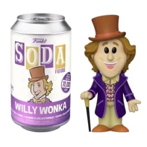 Willy Wonka Vinyl Soda with Collector Can