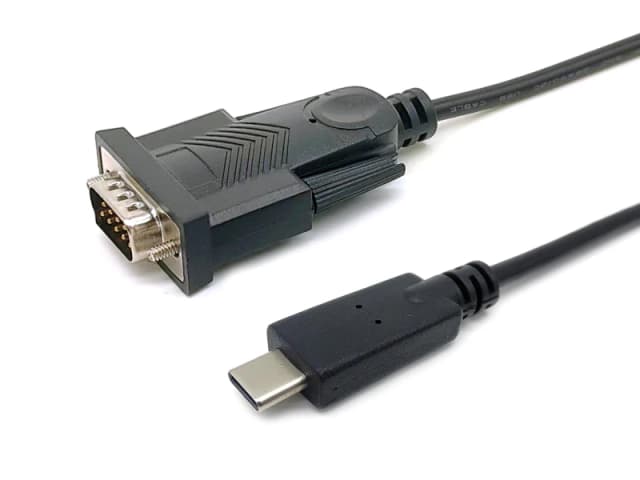 Equip USB-C to Serial (DB9) Cable. M/M. 1.5m