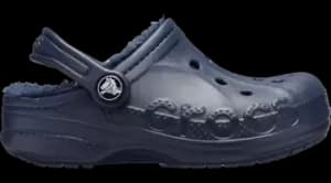 Crocs Baya Lined Clogs Kids Navy / Navy C11