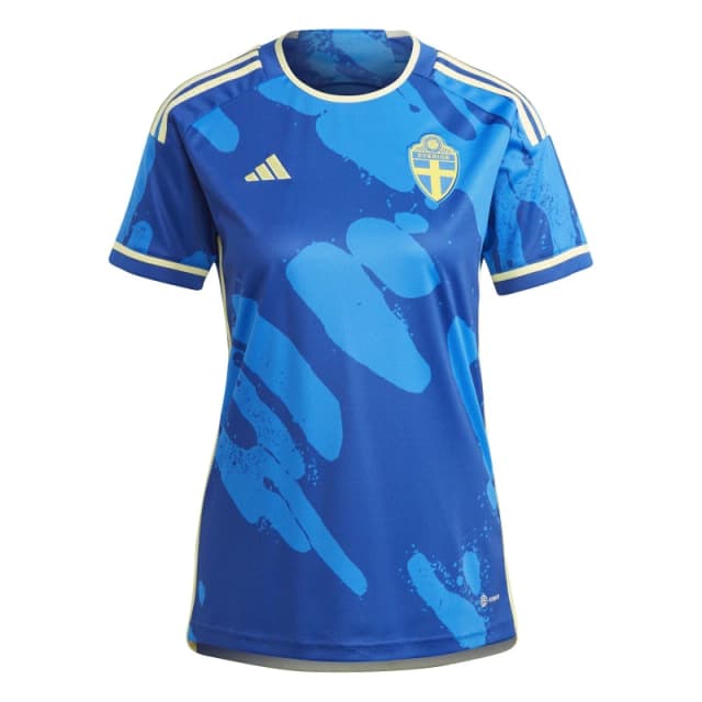 adidas Sweden Away Shirt 2023 Womens - Blue Blue XS