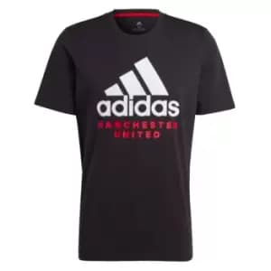 2023-2024 Man Utd DNA Graphic Tee (Black)