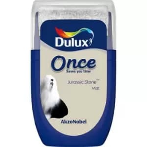 Dulux Once Jurassic Stone Matt Emulsion Paint 30ml