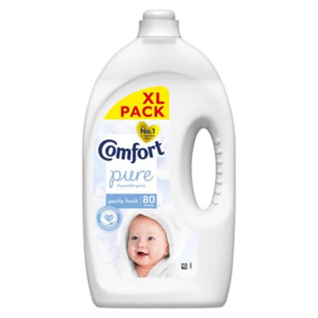 Comfort Pure Xl Fabric Conditioner, 2.4L, 80W