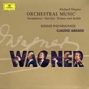 Orchestral Music Tannhauser Parsifal Abbado Bpo by Richard Wagner CD Album