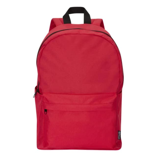 Floso Mens Byron Laptop Backpack in Red Red Male One Size
