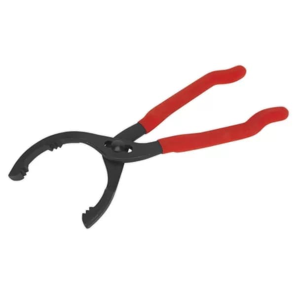 Genuine SEALEY AK6411 Oil Filter Pliers Forged Ø60-108mm Capacity