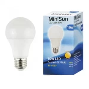 MiniSun 10W ES/E27 GLS Bulb In Warm White