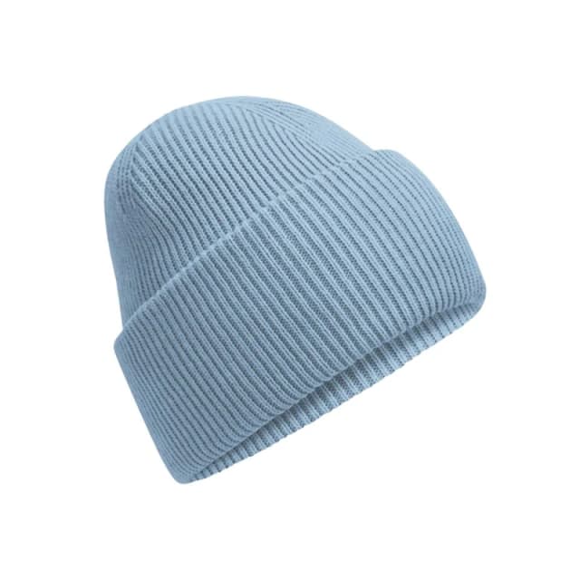 Beechfield Beechfield Men Classic Deep Cuffed Beanie in Duck Egg Blue Duck Egg Blue One Size Male 5063425806881
