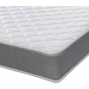 Extreme Comfort Ltd - eXtreme Comfort EX-1102GREY Memory Foam Spring Grey Mattress 4ft6 Double 135cmx190cm