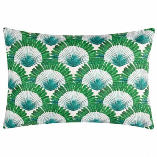Furn Furn Dellacorte Tropical Outdoor Cushion in Green Green One Size Unisex 5025532850577