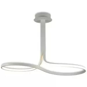 Integrated LED ceiling lamp Nur white 1 bulb 65cm