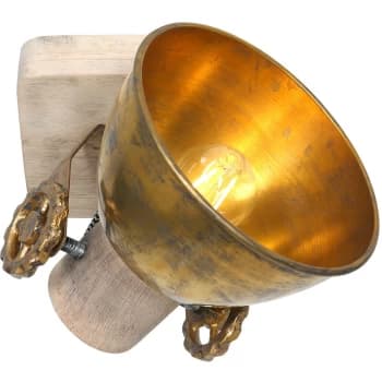 Sienna Lighting - Sienna Gearwood Single Spotlight Old Bronze