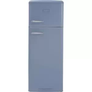 CDA Betty Sea Holly 206L Retro Freestanding Fridge Freezer