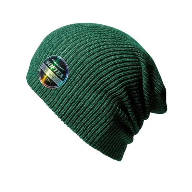 Result Core Mens Softex Beanie in Bottle Green Bottle Green Male One Size