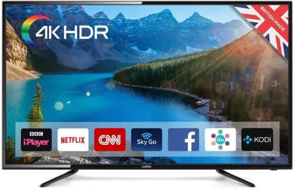 Cello 58" C58SFS Smart 4K Ultra HD LED TV