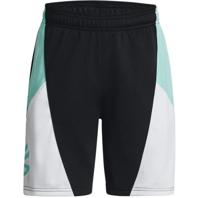 Under Armour Kids Curry Splash Basketball Shorts Black male 9-10 (M)