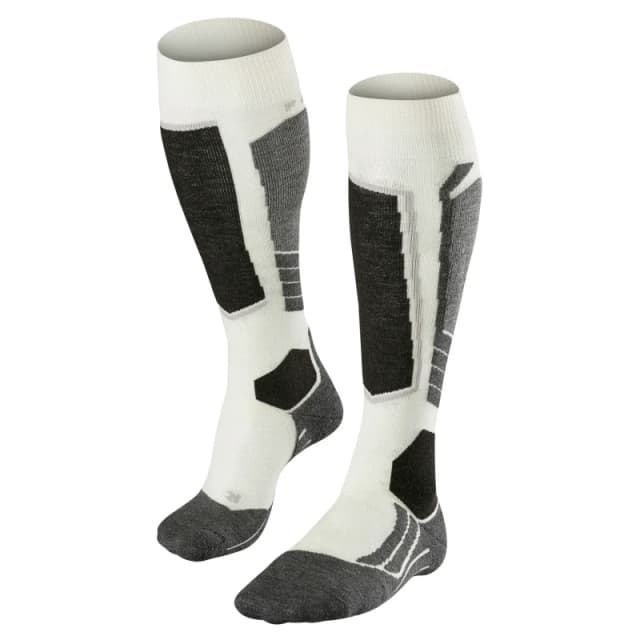 Falke Womens knee-highs Falke SK2 Wool Blanc Female 37/38