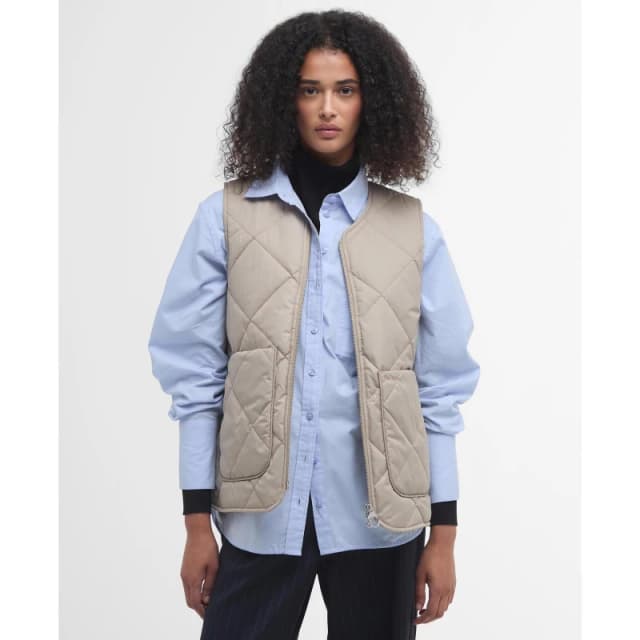 Barbour Shelby Gilet - Cream Cream 16