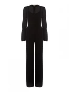 Michael Kors Smocked sleeve jumpsuit Black