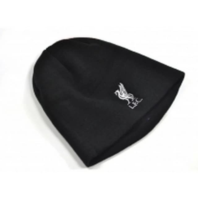 Liverpool FC Mens Knitted Mass Crest Beanie Hat in Black Male One Size