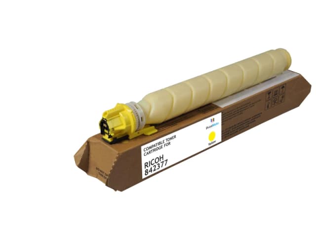 PrintMate RICOH 842377. Compatible toner. Yellow 8000p