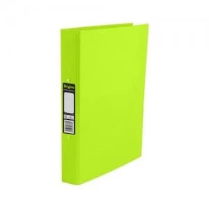 Pukka Brights Ring Binder A4 Green Box of 10