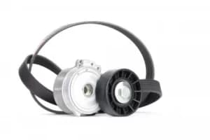 GATES Poly V-Belt FORD,CITROEN,PEUGEOT K026PK1218 2110256,ME4M5Q6D361CA,16112782 Ribbed Belt,V Ribbed Belt,Multi V Belt,Poly Belt,V-Ribbed Belt Set