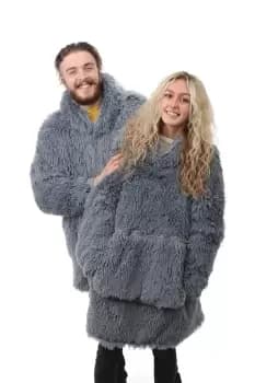 Yeti Blanket Hoodie Grey